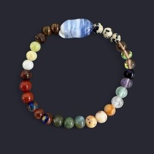 Mixed Bead Bracelet 6mm